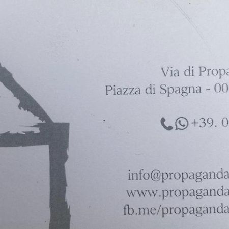 Propaganda Suites Roma Exterior foto
