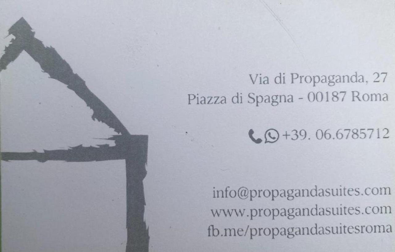 Propaganda Suites Roma Exterior foto